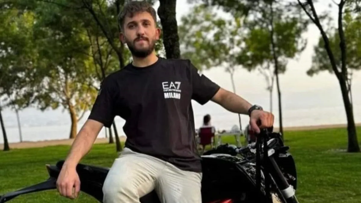 Eren motosiklet kurbanı oldu