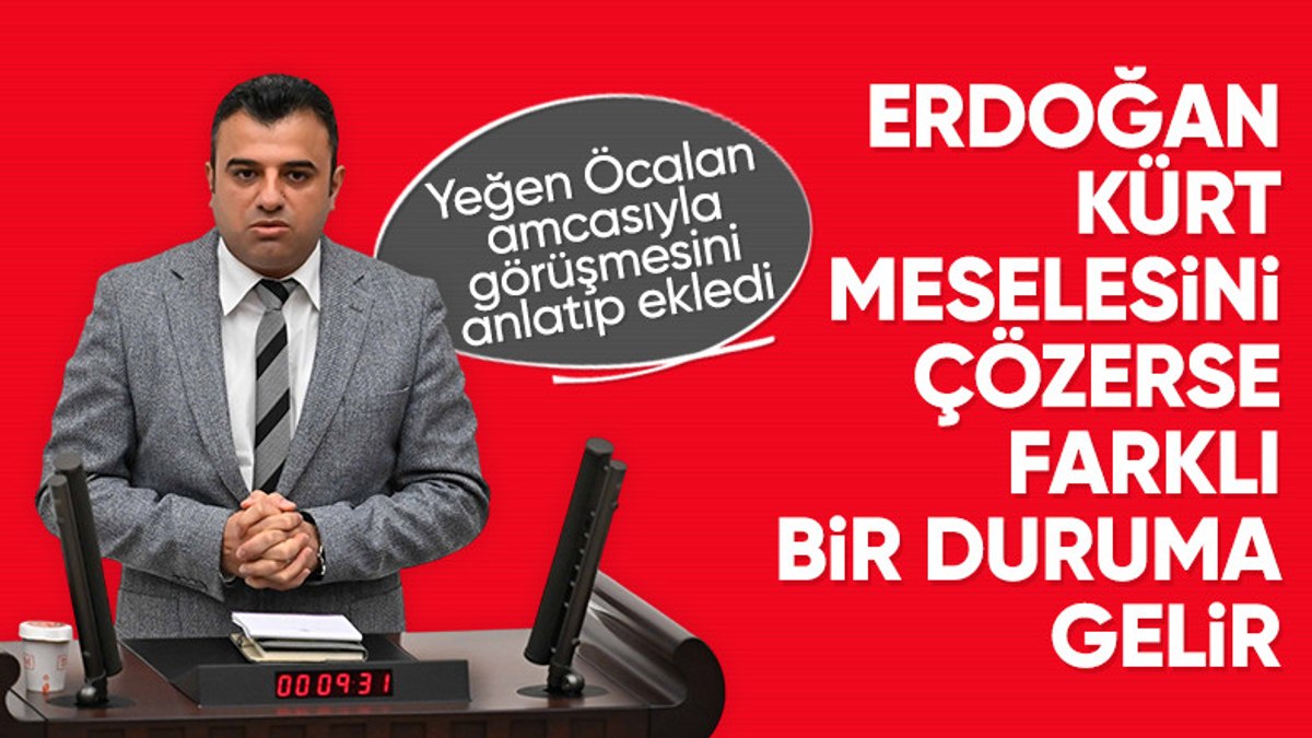 Ömer Öcalan, TBMM’de İmralı ziyaretini anlattı: ‘Sorun diyalogla çözülür’ dedi