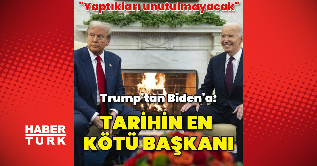 Donald Trump: Biden, ABD tarihinin en kötü başkanı