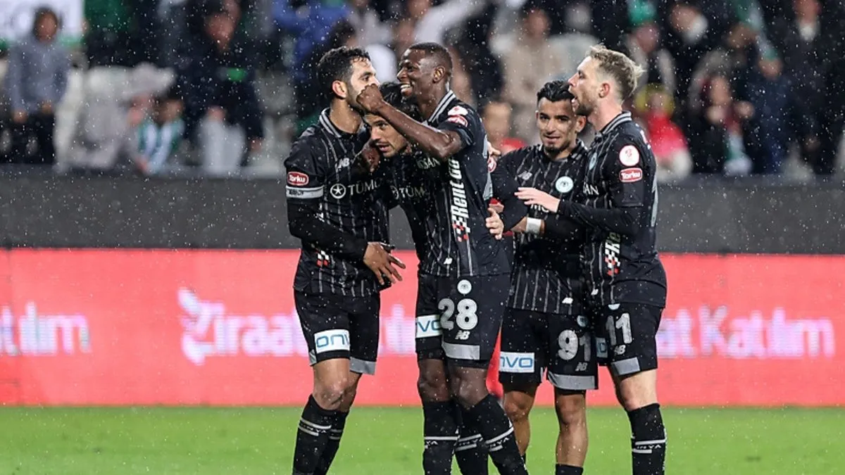Konyaspor evinde Eyüpsporu’u mağlup etti!
