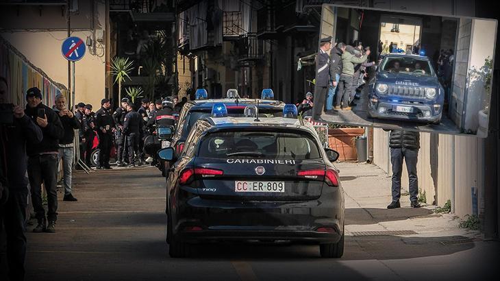 Sicilya mafyasına operasyon! 181 kişi gözaltına alındı