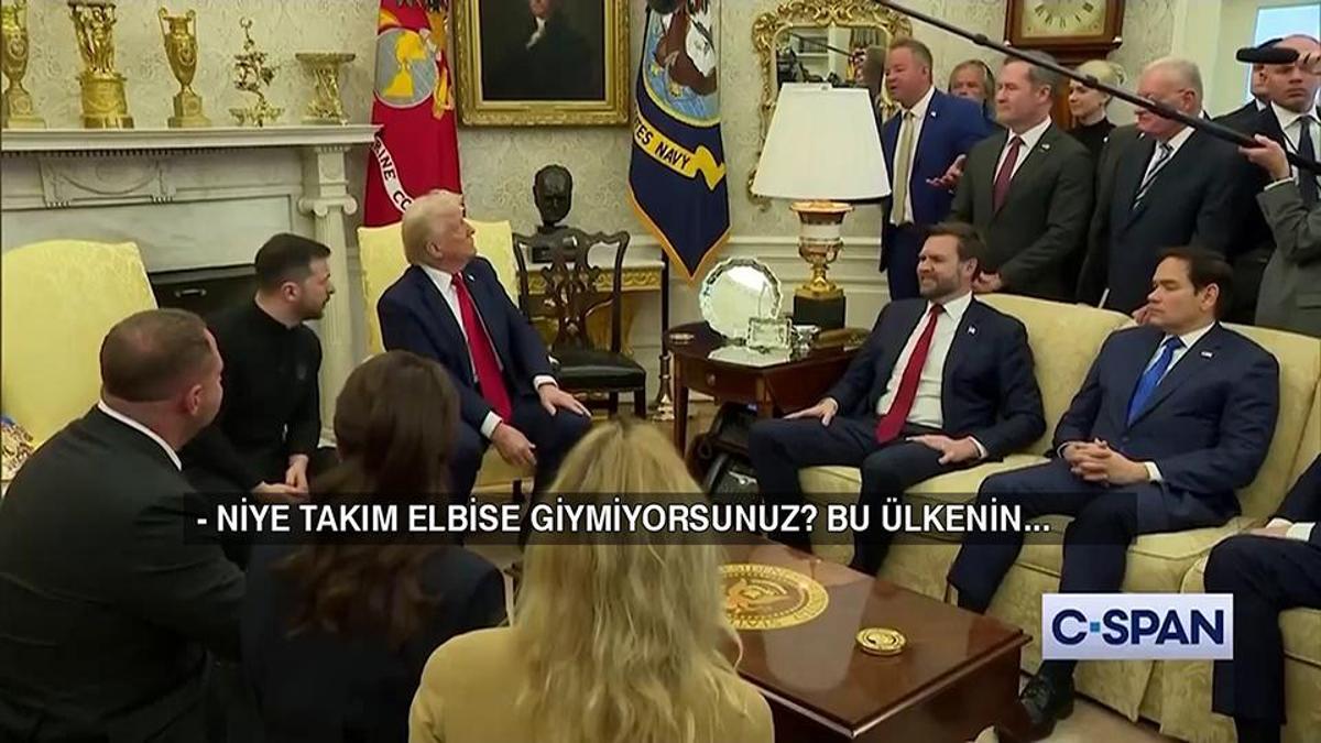 Zelenski, Oval Ofis’te neden takım elbise giymediğini açıkladı