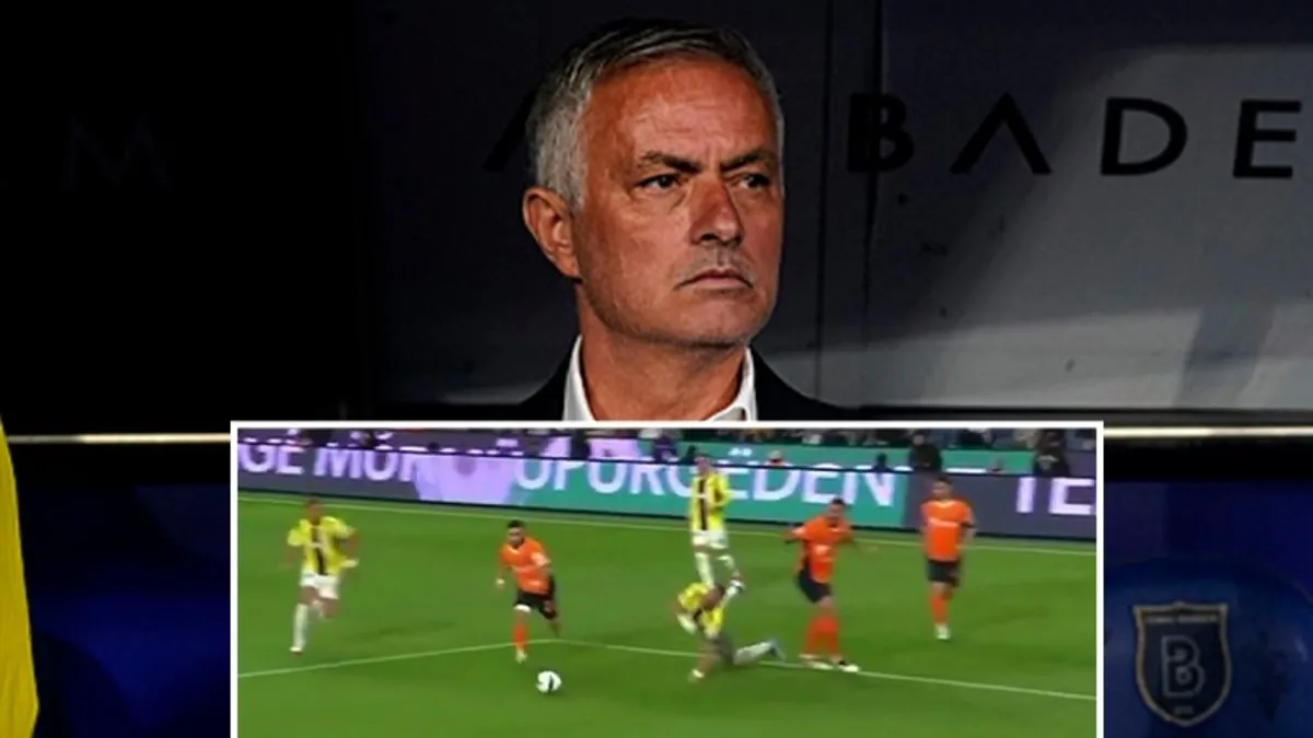 Başakşehir – Fenerbahçe maçında penaltı tartışması! Hakeme büyük tepki